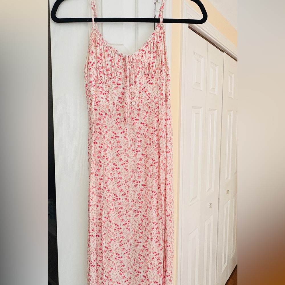 Aeropostale Floral Pink Dress
